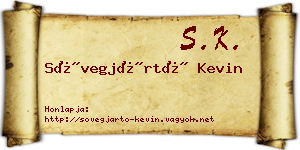 Sövegjártó Kevin névjegykártya